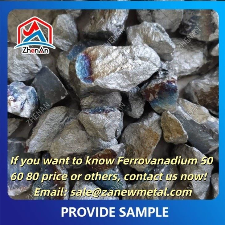 50-100 mm Pure Ferro Vanadium 60 suppliers