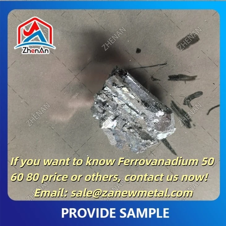 Ferrovanadium 50% 50-100 mm Klumpar
